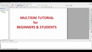 Introduction to Multisim for beginners [upl. by Arais160]