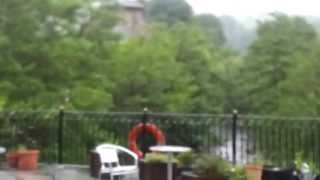 FLOOD sirens in Hebden Bridge [upl. by Aholah]