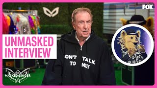 Unmasked Interview Hedgehog  Eric Idle  Season 8 Ep 1  The Masked Singer [upl. by Airotcivairam]