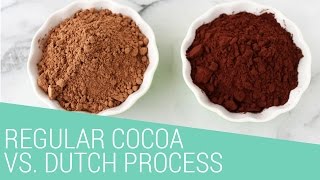 Natural Cocoa vs Dutch Process Cocoa Powder EXPLAINED [upl. by Enicul117]