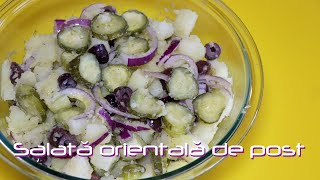 Vegan salad  Salata orientala de post [upl. by Coward388]