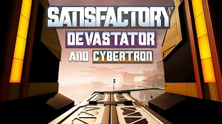 Satisfactory  Devastator  Combining The Cybertron And Devastator Saves [upl. by Nnayt]