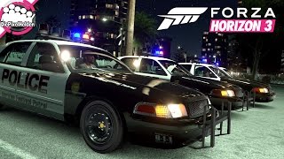 FORZA HORIZON 3  COPS vs illegal STREETRACERS  MULTIPLAYER  Lets Play Forza Horizon 3 [upl. by Ati750]