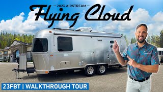 MOST POPULAR Airstream Travel Trailer  2023 Flying Cloud 23FB Walk Through Tour [upl. by Innes]