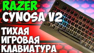 Razer Cynosa V2  Тихая игровая мембранка за которую можно получить бан [upl. by Anitel]