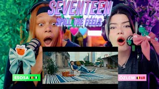 SEVENTEEN 세븐틴 12th Mini Album SPILL THE FEELS  Speak Up and teaser pic reaction [upl. by Lzeil975]