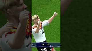 Effenberg hattrick vs Bolivia World Cup USA 94 pes pes6 winningeleven shorts [upl. by Lorimer]