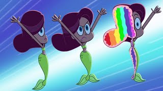 Zig amp Sharko ✨ NEW SEASON 3 EPISODES in HD 🌈 RAINBOW GIRL [upl. by Fraya]