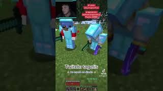 Twitch tagelis  El creeper en el servidor 😳 minecraft shorts minecraftserver [upl. by Ahsekin]