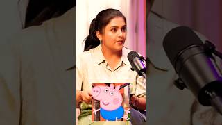 Prachi Saathi Popular Voice Peppa Pig Memorable Moments😳The MotorMouth Podcastshortsshortvideo [upl. by Akeem8]