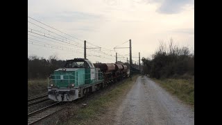 Acheminement des 79000 pour les essais des freins ERTMS sur le CNM [upl. by Rysler197]