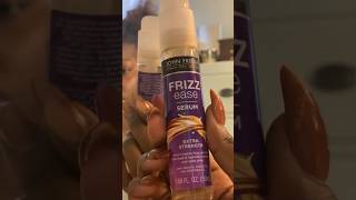 John Frieda Frizz Ease Serum gets my hair silky without sacrificing body silkpressnaturalhair [upl. by Alice]