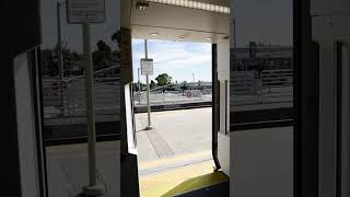 Caltrain Stadler Kiss Doors Opening [upl. by Chevy963]