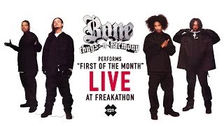 Bone Thugs N Harmony quotFirst of the Monthquot Live Performance Karmaloop [upl. by Arbua]