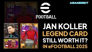 JAN KOLLER LEGEND CARD 4 STAR GAMEPLAY eFOOTBALL 2025 GGWP [upl. by Lardner]