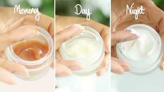 HOW TO MAKE EYE CREAM NATURALLY  DIYs For Morning Day amp Night [upl. by Nnaassilem]