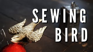 How to use a sewing bird  unboxing and making my own mocking bird [upl. by Nuy]