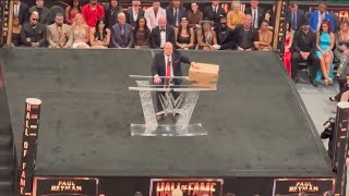 Paul Heyman Full WWE Hall of Fame Speech UNCENSORED [upl. by Ayalat980]