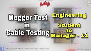 What is Megger and How to Check Electrical Cable by using Megger LT Cable joint and Testing [upl. by Aremmat]