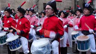 Sansebastianak 5 Azpeitiko danborrada Sansebastian martxa 2019 Dianako erretratuekinAzpeitia [upl. by Elisha]