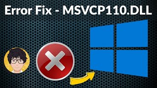 Missing msvcp110dll on Windows 10 🔥🔥🔥 [upl. by Enecnarf]