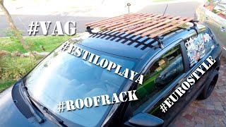 Porta Equipaje con Maderitas ROOFRACK [upl. by Bradney920]