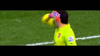 David Ospina Arsenal v Everton 01032015 [upl. by Maribeth]