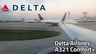 The Delta Airlines A321 Experience in Comfort  Orlando MCO  Boston BOS [upl. by Subak128]