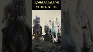 Rohirrim Arrive At Helms Deep lotr moviescenes tolkien [upl. by Niklaus]