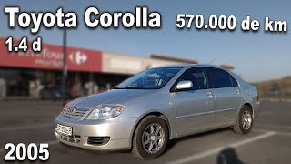 Toyota Corolla 14D 2005 cu aproape 570k de kilometri [upl. by Oiligriv]