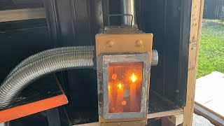 Candle powered ammo box stove [upl. by Attenyw530]