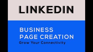 How to create a LinkedIn page and how to post on LinkedIn [upl. by Aneert]