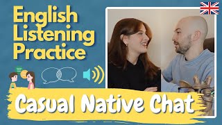 English Listening Practice 2  A REAL Conversation Between Native Speakers B2C1  2 [upl. by Adav]