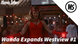 WandaVision 1x06  Wanda Expands Westview  Part 1  Marvel Scenes [upl. by Almeda]