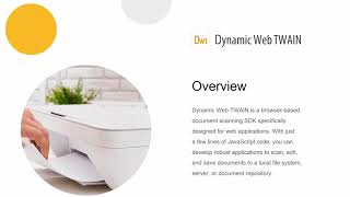 Dynamic Web TWAIN Webinar [upl. by Aisnetroh]