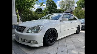 2005 Toyota Crown Athlete Coilovers Install [upl. by Emoryt640]