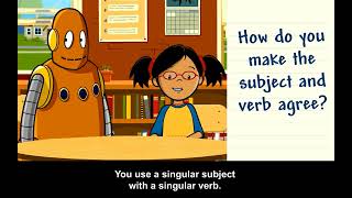 Subject verb agreement brainpop jr [upl. by Asenev]