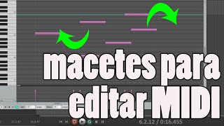 Macetinhos de edição MIDI no Reaper  Básico 29 [upl. by Tnomal]