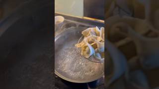 Wonton soup food cooking dumplings chinese shorts short wontons wonton wontonsoup [upl. by Nauqit]