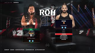 WWE 2K24 ROH 11212024 Shingo Takagi Vs Ariya Daivari [upl. by Zoila]