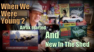 Airfix Started and the Corgi of all Corgies Arrives In The Shed [upl. by Anerat791]