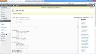 How to Edit Wordpress Style CSS [upl. by Ivy193]