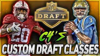 DOWNLOAD MY CUSTOM DRAFT CLASSES  MADDEN 18 FRANCHISE MODE [upl. by Cichocki]