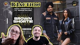 Brown Shortie ft Sonam Bajwa  Sidhu Moose Wala  Reaction justiceforsidhumoosewala295 [upl. by Harriett451]