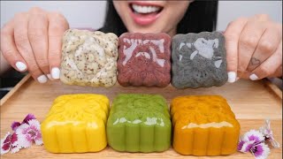 LUK CHUP MOON CAKE ASMR EATING SOUNDS NO TALKING  SASASMR [upl. by Dadelos]