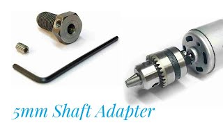 775 DC Motor 5mm Shaft Adapter Unboxing l DC 775 Motor 5mm Shaft Adapter For Drill Chuck [upl. by Tayib]