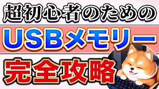 【USBメモリー完全攻略】超初心者のためのUSBメモリーの使い方【パソコン初心者用 Windows11 パソコンアカデミー】 [upl. by Vail]