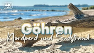 Vom Nordperd zum Südstrand von Göhren  Rügen Urlaub 2023 4K Walk [upl. by Sokim219]