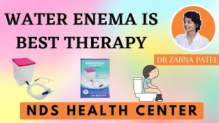 Water Enema Is Best Therapy  एनिमा ले और शरीर अंदर से साफ़ करे By Dr Zarna Patel  New Diet System [upl. by Okin]