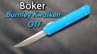 Boker Burnley Kwaiken OTF Sleek Lightweight Auto Design [upl. by Abramson]